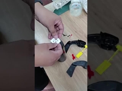 المقبض المحمول مع محرك مكافحة الحرائق مع غطاء الهباء