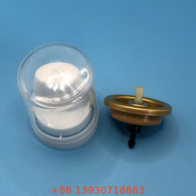 صمام أيروسول ألومنيوم مقلوب ممتاز مصمم لعلامات صالونات التجميل