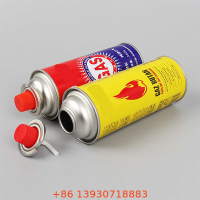 صمام بخاخ موقد غاز البيوتان بغطاء أحمر للتخييم والنزهات والطبخ على الطاولة