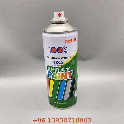 صمام أيروسول نسائي من الصفيح لأعمال الحرف اليدوية والرذاذ بالرش مع رذاذ ناعم