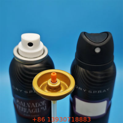 صمام رذاذ الجسم المتناسب مع مزيل الروائح عالية السرعة لعلامات تجارية العناية الشخصية في السوق الشاملة والملءات التعاقدية مع البناء القوي والإنتاج المتسق