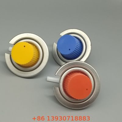 غاز البوتان مع صمام مضاد للانسكاب متوافق مع الموقد المحمول