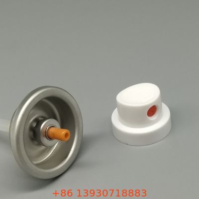 Chemically Inert Aerosol Spray Air Freshener Valve for Natural and Organic Formulations with Pure and Clog-Resistant Design.