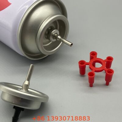 صمام إعادة تعبئة غاز الولاعة مصمم بدقة لتعبئة خالية من التسرب