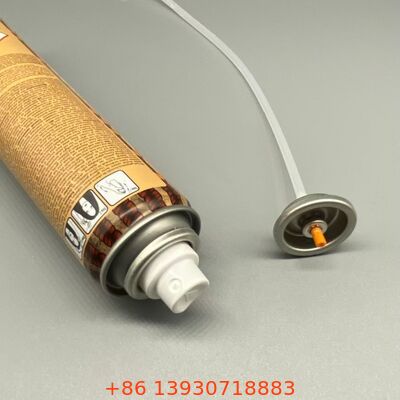 صمام رش الهباء الهوائي للشامبو الجاف مع فوهة ضباب فائقة الدقة لأداء خال من المخلفات وتشغيل 360 درجة