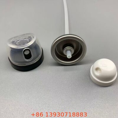 صمام رش الجسم المزيل المقاوم للتسرب ومقاوم للتسرب مع تكنولوجيا توزيع 360 درجة ومناسب عالمي لعلب الألومنيوم القياسية