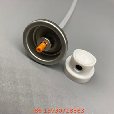 فوهة دقيقة مضادة للانسداد مقاومة للمواد الكيميائية، صمام بخاخ هوائي لتطبيق صمغ الشعر والمواد اللاصقة