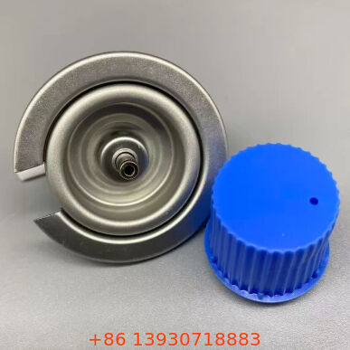 صمام غازي للفرن الخارجي من الدرجة الصناعية بطول 1 بوصة مع غطاء أمان أحمر