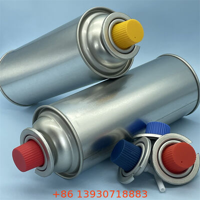 صمام علبة الغاز الواحد بوصة غير متسرب لضمان سلامة وكفاءة إدارة الوقود في التخييم والطبخ المحمول