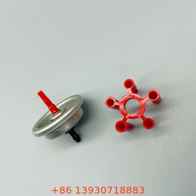 دقة عالية 1 بوصة البلاستيكية جذع بوتان مصباح غاز صمام الهباء الجوي لإعادة ملء علبة