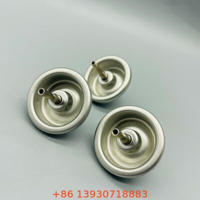 صمام إعادة تعبئة ولاعة البيوتان المعدني عالي الدقة مقاس 1 بوصة لعلب الهباء الجوي