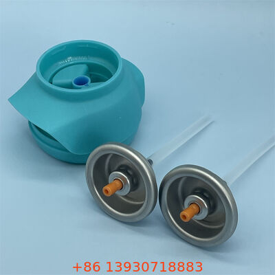 صمام أيروزول دائم مع تحكم دقيق في الرذاذ، تصميم مضاد للانسكاب، ومحرك إرغونومي لعلب الرذاذ للأحذية