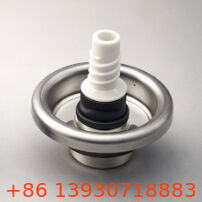 صمام أيروزول من الرغوة من PU بطول 1 بوصة مع أنبوب غمر ممتد للتوزيع المسيطر عليه