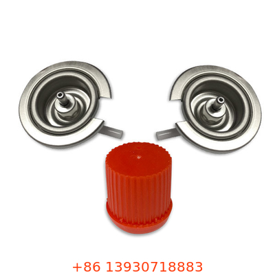 OEM المحمولة التخييم الغاز صمام اسطوانة الغاز مع Buna Gasket