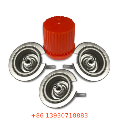 OEM المحمولة التخييم الغاز صمام اسطوانة الغاز مع Buna Gasket