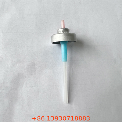 L المحرك الألومنيوم صمام الهباء الجوي لعلب مستحضرات التجميل الهباء