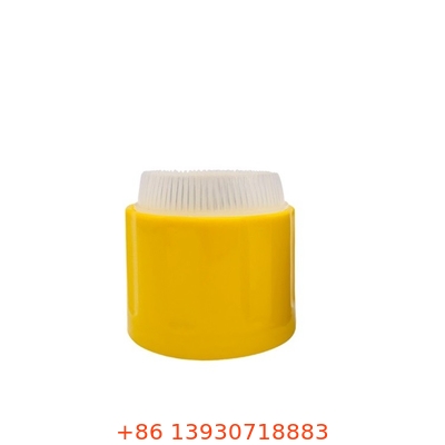 غطاء بخاخ أصفر PP غير قابل لإعادة الملء لعلبة صفيح