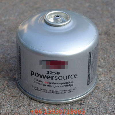 زجاجة غاز البوتان بحجم السفر لعربات التخييم بتصميم موفر للمساحة وسهولة التخزين