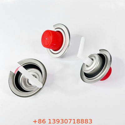 Buna Inner Gasket Butane Gas Cartridge Valve لعلبة وقود البوتان