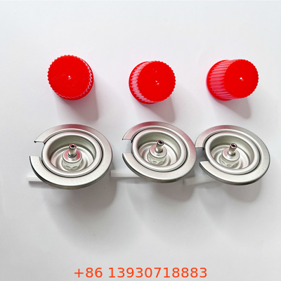 Buna Inner Gasket Butane Gas Valve لعلب الصفيح مقاومة للتآكل