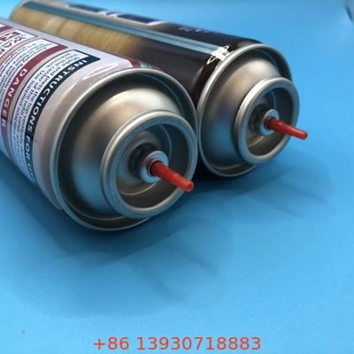 البوتان البلاستيكي غاز الجذع اللون الأحمر والغاز صمام إعادة تعبئة نظام مراقبة صارمة للجودة