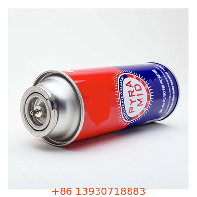 وعاء غاز بوتان مع 220g و 227g سعة 65 × 158 مم للتطبيقات الصناعية