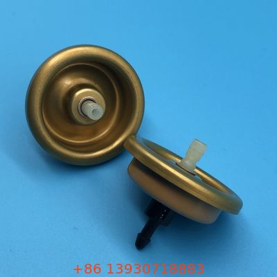 صمام بخاخ موس للشعر مع مشغل وغطاء للتوزيع المقلوب لرغوة كثيفة، بدون هدر