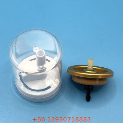 صمام أيروسول ألومنيوم مقلوب ممتاز مصمم لعلامات صالونات التجميل