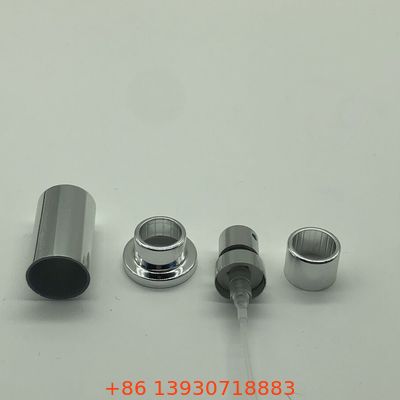 مضخة عطر فضية مصممة بدقة مع رذاذ متحكم به ثابت وتشطيب معدني مقاوم