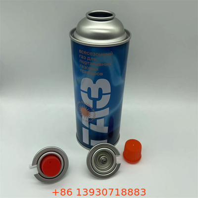220g و 227g علبة غاز بوتان صفراء للغاز بوتان وغاز خفيف