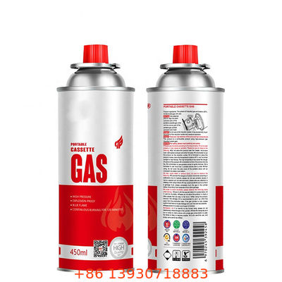 صمام بخاخ موقد البيوتان مع غطاء واقٍ أحمر ومقبض تحكم دقيق في التدفق