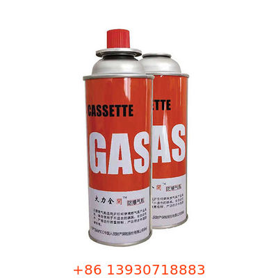 صمام بخاخ موقد البيوتان مع غطاء واقٍ أحمر ومقبض تحكم دقيق في التدفق