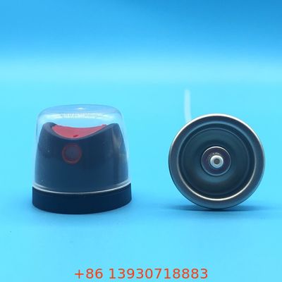 صمام بخاخ مزيل العرق المعطر للجسم مع هيكل معدني متين مانع للتسرب