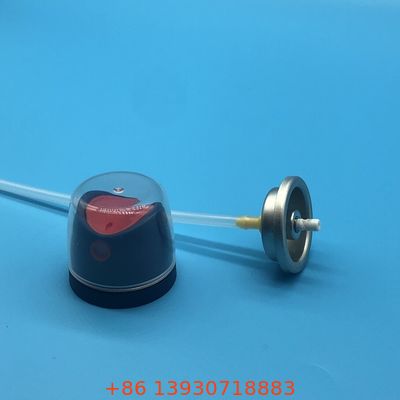 صمام بخاخ مزيل العرق المعطر للجسم مع هيكل معدني متين مانع للتسرب