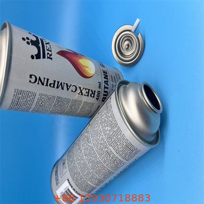 صمام موقد البيوتان مع غطاء أمان أحمر لمواقد التخييم المحمولة