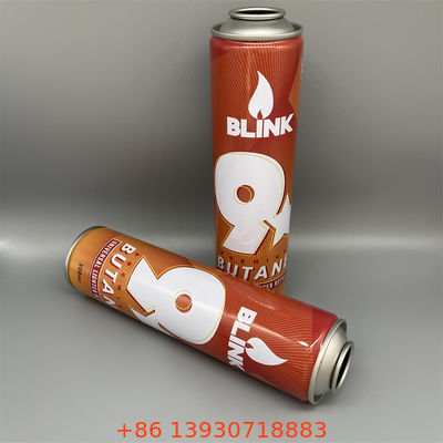 Empty Butane Fuel Canisters Ready-to-Fill Vessels for Premium Fuel