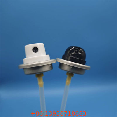 صمام بخاخ مضاد للتعرق بريميوم سيلكي-ميست للعلامات التجارية الفاخرة للعناية الشخصية مع مشغل لمسي وتقنية رش متعددة الاتجاهات