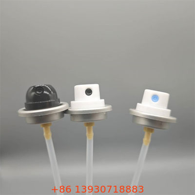 صمام بخاخ مضاد للتعرق بريميوم سيلكي-ميست للعلامات التجارية الفاخرة للعناية الشخصية مع مشغل لمسي وتقنية رش متعددة الاتجاهات