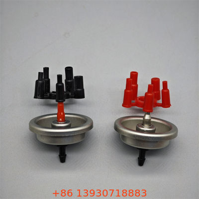 آلية صمام الأيروسول الأكثر إعتماداً للصمام الأليع القابل للإستخدام مرة واحدة لأجهزة اللهب المنتجة بكميات كبيرة مع التحكم في الغازات ضد التسرب