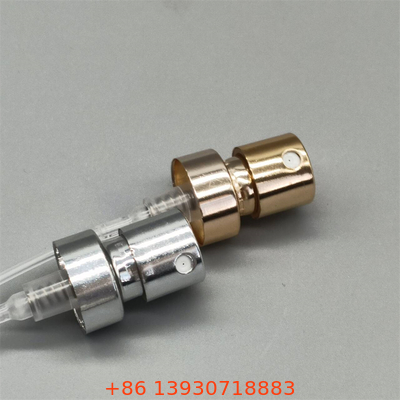 مضخة رذاذ العطور لعلامات العطور الفاخرة مع الضباب الدقيق والتشطيب المعدني الأنيق