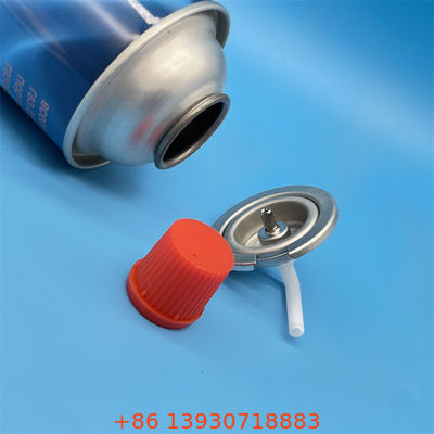 صمام غاز بوتان كارتريدج وقود محمول صمام علبة عالمية مناسبة لمواقد التخييم