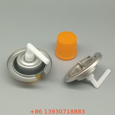 صمام موقد غاز البوتان المحمول - منظم متين ومقبض إشعال لشوايات التخييم والنزهات