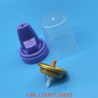 موس الشعر صمام ألومنيوم مقلوب يوفر رذاذًا ثابتًا رأسًا على عقب