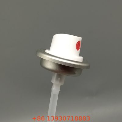 صمام رش طلاء أنثوي بوصة واحدة لطلاء الكتابة على الجدران في عبوات الأيروسول