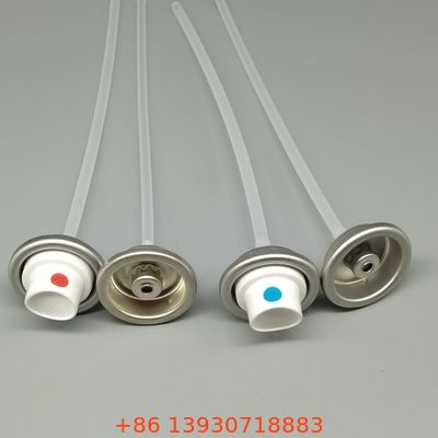 صمام رش طلاء أنثوي بوصة واحدة لطلاء الكتابة على الجدران في عبوات الأيروسول