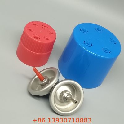 صمام إعادة تعبئة بوتان OEM لتصنيع مصابيح الغاز مع فوهة استيعاب وقود قابلة للتخصيص