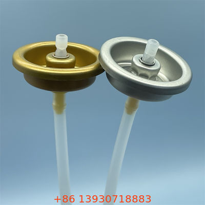 صمام علبة مزيل الروائح من الألومنيوم صمام رذاذ الأيروسول للعناية التجميلية والشخصية