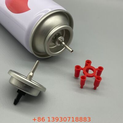 صمام إعادة تعبئة غاز الولاعة عالي الضغط لإعادة تعبئة آمنة وفعالة