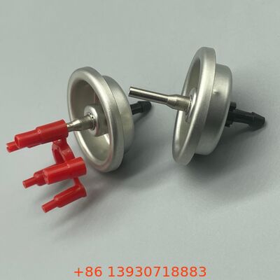 صمام إعادة تعبئة غاز ولاعة الهباء الجوي هيكل مانع للتسرب لنقل الغاز بشكل آمن