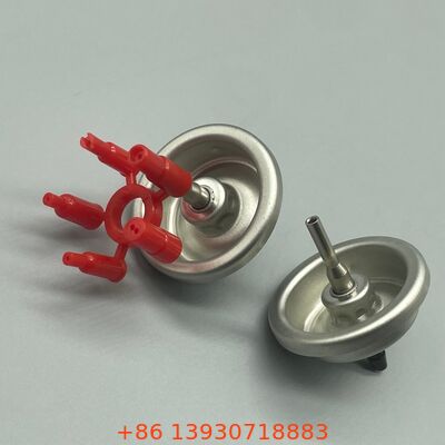 صمام إعادة تعبئة غاز الأيروسول الأخف متوافق مع علب البوتان الأيروسول القياسية